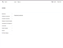 Tablet Screenshot of cessusa.com